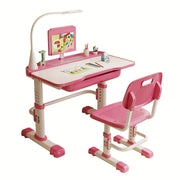 Ensemble bureau et chaise d'apprentissage pour enfants – Table d'étude, bureau, design ergonomique pour les tout-petits et les enfants d'âge préscolaire