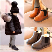Bottes tendance pour enfants - Bottes de neige zippées