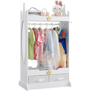 Kids Dress-Up Closet with Mirror