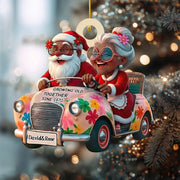 Personalized Couple Christmas Ornament