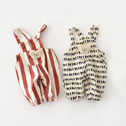 Barboteuses rayées pour bébé : de jolies combinaisons printanières