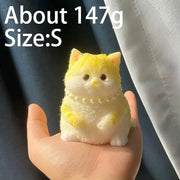 Kawaii Cat Squishy Toy – Soft Silicone Stress Relief Fidget