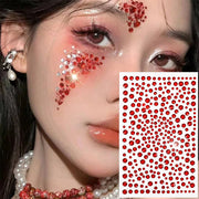 3D Face Gem Stickers – Temporary Rhinestone Looks & Creative Styling