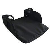 Repose-pieds universel pour poussette, accessoire en tissu Oxford rembourré avec sangle ajustable pour plus d'espace et de confort (35 x 35 cm)
