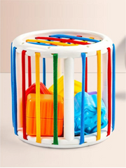 Divertissement éducatif : Jouet cube trieur de formes pour bébé