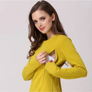 Winter Fleece Nursing Hoodie