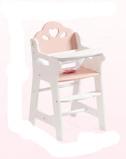 Wooden Doll High Chair
