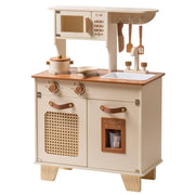 Wooden Play Kitchen Set for Toddlers