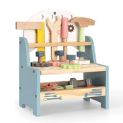 Wooden Tool Bench Set for Kids