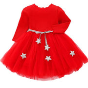 Long Sleeves Top Classic Star Dress
