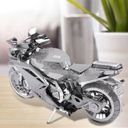 Puzzle 3D en métal | Moto | Jouets éducatifs