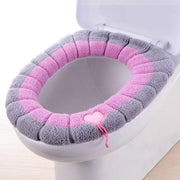 Coussin de toilette pour salle de bain avec poignée