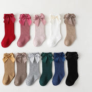 Chaussettes hautes pour bébés et filles