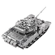 Puzzle 3D en métal | Char T-90A | Jouets éducatifs