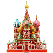 3D Metal Puzzle | Saint Basil Cathedral | Educational Toys