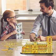 Puzzle 3D en métal | Notre-Dame de Paris, grand format | Jouets éducatifs