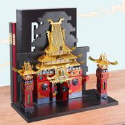 Puzzle 3D en métal | Le Livre de la Porte du Dragon | Jouets éducatifs
