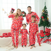 Christmas Snowman Pattern Pajamas