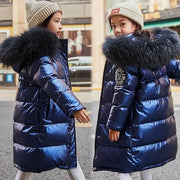 Winter Parka Jacket with Detachable Fury Hood