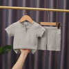 0–5Y Unisex Summer Cotton Clothing Set