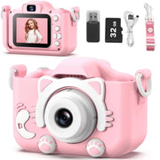 1080P HD Kids Digital Camera with Silicone Case