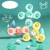Coffret de bain amusant : jouets rotatifs à ventouse pour le plus grand plaisir de bébé