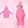 2025 Cute Cartoon Rain Cape for Kids