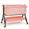 3 in-1 Portable Baby Bassinet Bedside Sleeper Foldable Cradle for Infants 0-18 Months