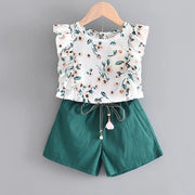 Floral Clothes Set for Baby Girls