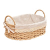 Handwoven Wicker Storage Baskets with Handles 