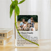 Personalized Family Definition Acrylic Book Vase