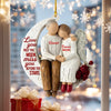 Personalized Memorial Husband and Wife Ornament