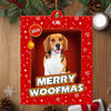 Personalized Merry Woofmas Acrylic Ornament
