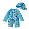 Piece Swimsuit with Sun Hat