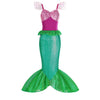 Girls Purple Mermaid Princess Costume – Tulle Dress-Up Set
