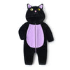 Baby & Toddler Cat Jumpsuit – Hooded Zip-Up & Halloween Style