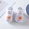 Chaussures bébé fille à semelle souple et nœud fleuri - 1Lovebaby