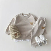 Ensemble sweat-shirt ours tendance pour tout-petits