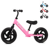 Draisienne pour enfants de 2, 3, 4 ans - Vélo léger sans pédales pour enfants de 3 à 6 ans avec guidon réglable (bleu/rose/rouge/noir)