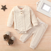 Ensemble tricot col baseball bébé automne/hiver