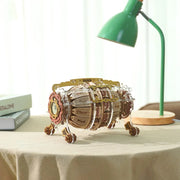 Jouet éducatif en bois | Horloge et calendrier | Cadeau pour enfants et adultes