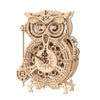 Jouet en bois | Horloge hibou 3D à faire soi-même | Cadeau pour enfants et adultes