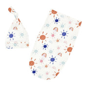Set Of Sleeping Bags And Hats With Many Different Models