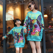 Dog Art Mommy and Me Matching Dress