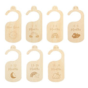 Baby Closet Dividers Wooden Cartoon Swan Set