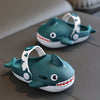 Chaussons mignons en forme de requin pour enfants