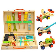 Wooden Assembly Tool Box