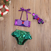 Baby Girls Mermaid Bikini Set