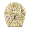 Flower Print Baby Hats