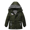 Evolutions Fur Hoodie Insulated Down Coat